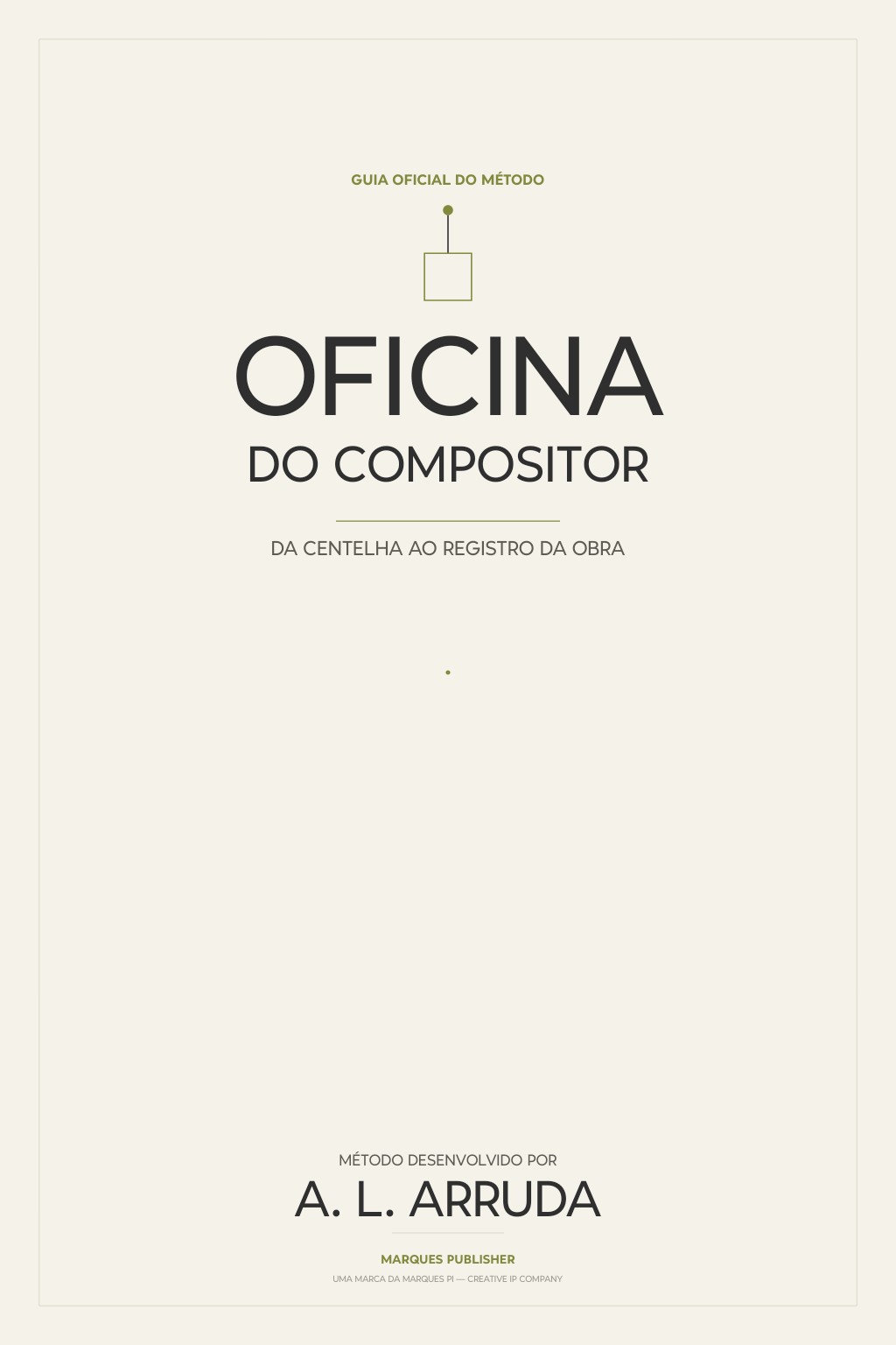 Capa ilustrativa do Guia Oficial do Método Oficina do Compositor